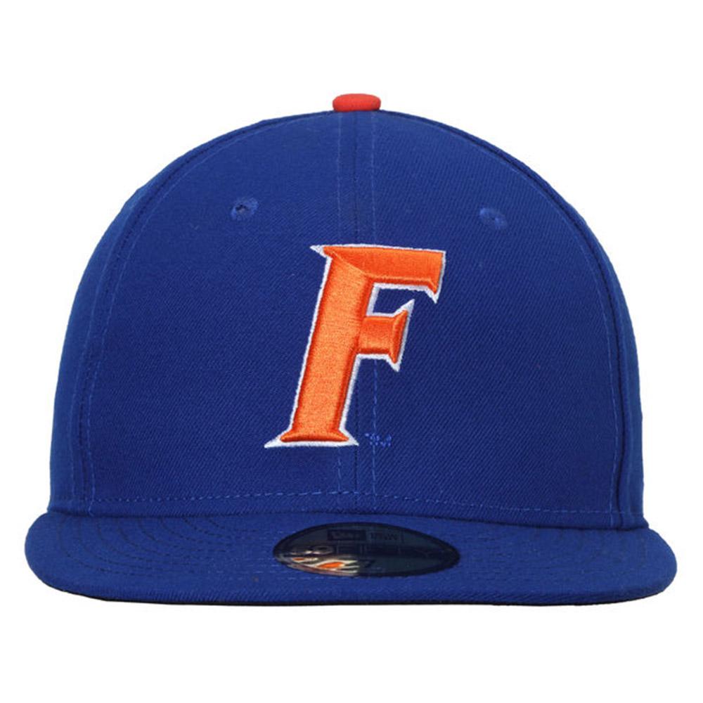 Florida Baseball On the Field Fitted Hat (Blue)